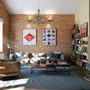 Мебель LOFT в интерьере